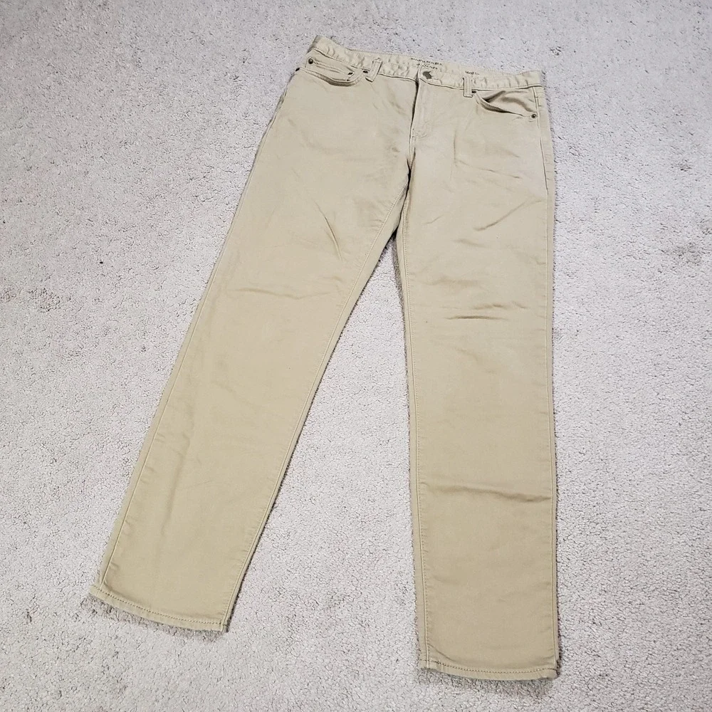 Banana Republic Traveler‎ Jean Pants Mens 34x32 (FITS 34x31) Slim Fit Stretch